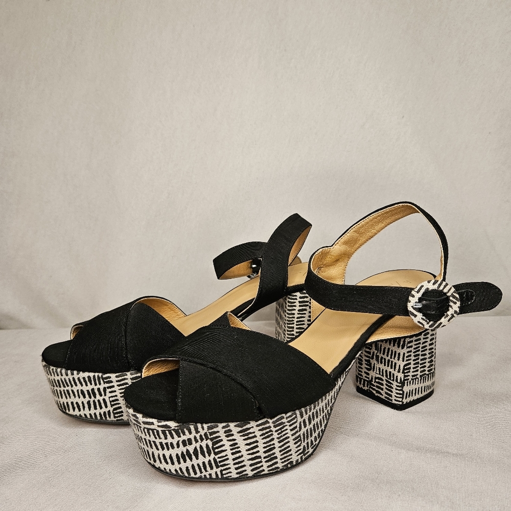 Anthropologie Platform Heels